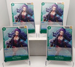 Nico Robin Playset - OP13-032 x4 - Carrying On His Will - One Piece TCG - Image 1