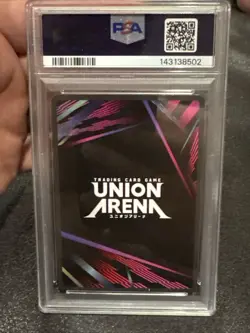 Union Arena TCG Historia Reiss Alt Art Holo PSA 10 Gem Mint Attack on Titan - Image 2