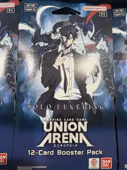 Union Arena Solo Leveling Sleeved Booster Pack English Lot of 50 Sleeved Booster - Image 2