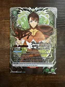 Union Arena UE17BT: SOLO LEVELING Lee Joohee UE17BT/SLG-1-051 SR** Signatue Sig - Image 1