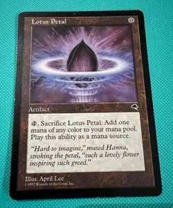 Lotus Petal - Tempest - MTG - Magic the Gathering - Image 1
