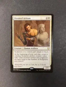 Doomed Artisan - Commander 2019 - Magic the Gathering - MTG - Image 1