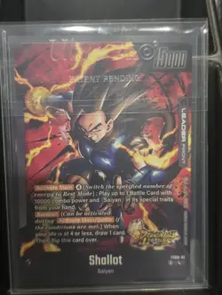 Dragonball Z Shallot Leader Saiyan Dragonball Legend Fusion World Foil Card - Image 2