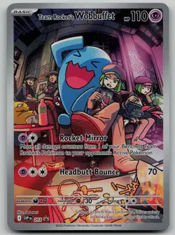Team Rocket's Wobbuffet Promo SV: Scarlet & Violet Promo Cards 203 NM - Image 1