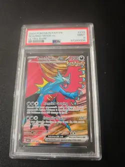 Roaring Moon ex #229 PSA 9 Paradox Rift Ultra Rare Pokemon Card Slab - Image 1