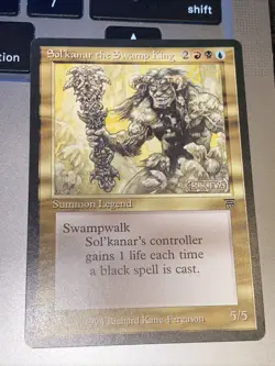 Sol’kanar The Swamp King X1 Mtg English Legends Nm - Image 1