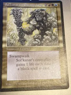 Sol’kanar The Swamp King X1 Mtg English Legends Nm - Image 2