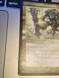 Sol’kanar The Swamp King X1 Mtg English Legends Nm - Image 3