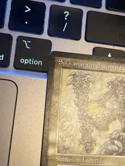 Sol’kanar The Swamp King X1 Mtg English Legends Nm - Image 4