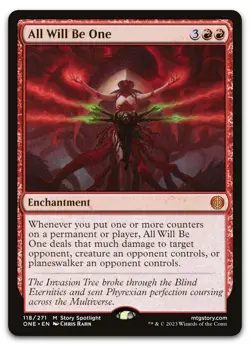 All Will Be One #118 (NM) Phyrexia All Will Be One ONE Magic MTG - Image 1