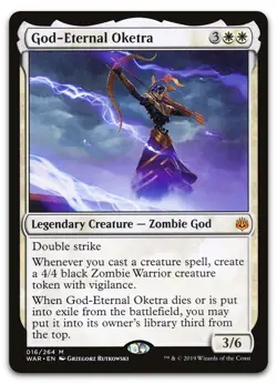 God-Eternal Oketra #16 (NM) War of the Spark WAR Magic MTG - Image 1