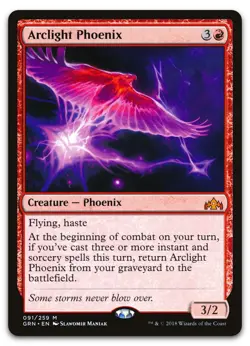 Arclight Phoenix #91 (NM) Guilds of Ravnica GRN Magic MTG - Image 1