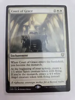 mtg, Court of Grace Commander Legends Regular NM - Image 1
