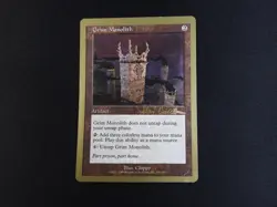 Grim Monolith DMG [World Championship Decks] 1999 Kai Budde Mtg Free Tracking! - Image 1