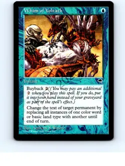 Whim of Volrath #102 Rare Tempest MTG NP Near Mint or Better - Image 1