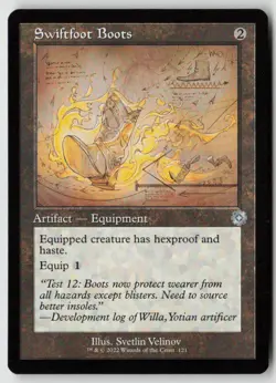 Swiftfoot Boots (Schematic) BRO: Retro Frame Artifacts (121) Normal - MTG - Image 1