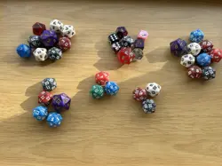 Lot of Magic the Gathering Dice - Image 1