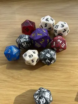 Lot of Magic the Gathering Dice - Image 2