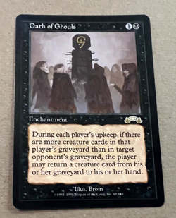 Oath of Ghouls - Exodus - MTG - Magic the Gathering - Image 2