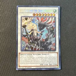 Ecclesia and The Dark Dragon 1st Edition Secret Rare LP Yu-Gi-Oh - Image 1