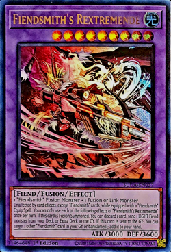 Yu-Gi-Oh! - Fiendsmith's Rextremende SUDA-EN037 - Ultra Rare - Supreme D. - NM/M - Image 1