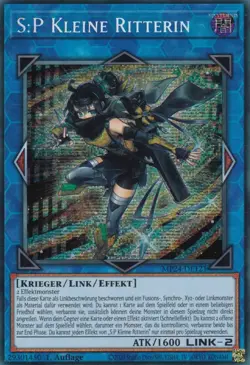 Yu-Gi-Oh! - S:P Kleine Ritterin MP24-DE121 Secret Rare Karte TCG Deutsch - Image 1