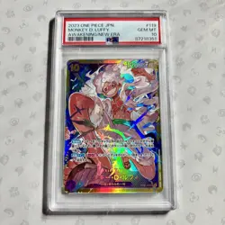 Monkey D Luffy OP05-119 PSA 10 SEC One Piece Japanese Awakening Of The New Era - Image 1