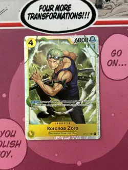 Roronoa Zoro OP15-113 SR | Adventure on Kami's Island | One Piece TCG | EN - Image 1
