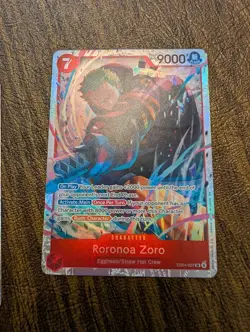 One Piece Roronoa Zoro EB04-007 SR ENGLISH OP15 - Image 1