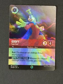 Goofy - Super Goof 214/204 ENCHANTED | Ursula's Return | Near Mint - Image 1