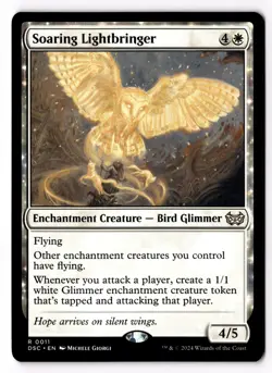 Soaring Lightbringer 11 Commander: Duskmourn: House of Horror NM - Image 1