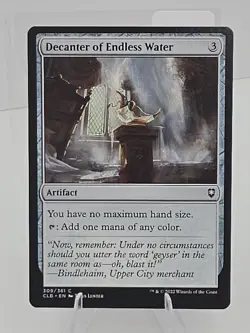 MTG Decanter of Endless Water CLB 309 C NM Regular - Image 4