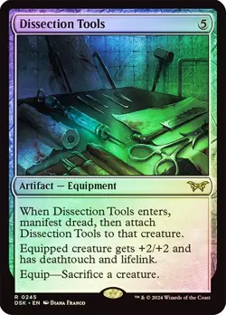 Dissection Tools MTG NM Duskmourn House of Horror FOIL - Image 1