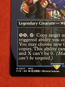 MTG - Gogo, Master of Mimicry (Borderless) Final Fantasy Regular Non Foil NM - Image 2