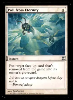 Pull from Eternity LP Light Play Time Spiral MTG [5860] - Image 1