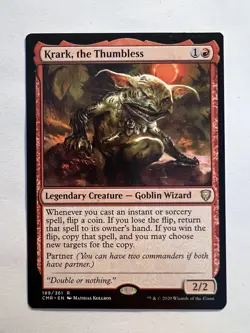 Krark, the Thumbless - MTG Commander Legends - NM - Image 1