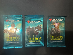 Magic: The Gathering lot of 3 packs of Theros Beyond Death Booster Packs - Image 1