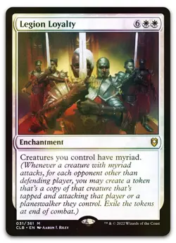 Legion Loyalty #31 (Foil) (NM) Baldur's Gate CLB Magic MTG - Image 1