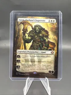 Ajani, Outland Chaperone (Borderless) Lorwyn Eclipsed Regular MTG - Image 1