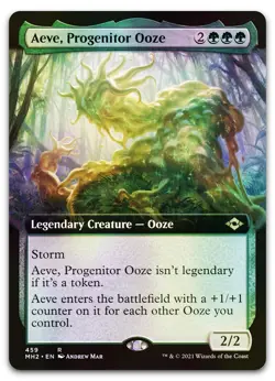 Aeve, Progenitor Ooze (Extended Art) #459 (Foil) NM Modern Horizons 2 Magic MTG - Image 1