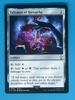 Talisman of Hierarchy Commander: Final Fantasy Regular - Image 1