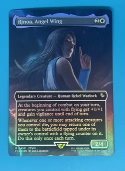 Rinoa, Angel Wing (Borderless) Commander: Final Fantasy Foil - Image 1