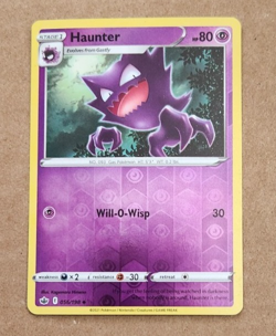 Pokemon- Haunter 056/198- Chilling Reign- Reverse Holo Card - Image 1