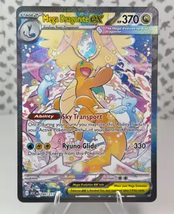 Mega Dragonite EX 290/217 SIR Pokemon Ascended Heroes NM - Image 1