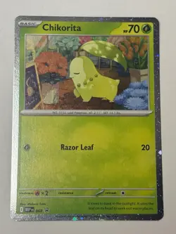 Pokemon TCG: Perfect Order - Chikorita - Black Star Promo - 69 Cosmos - Image 1