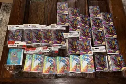 Pokemon TCG Mini Portfolio Binder Lot Of 28 Lost Origin + More No Cards Or Packs - Image 1