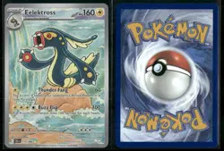 ✰ EELEKTROSS 115/086 ILLUSTRATION RARE BLACK BOLT POKEMON ✰ NM/M - Image 1