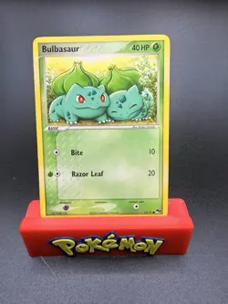 Bulbasaur #12/17 - Pokemon TCG - Pop Series 2 - MP (CREASED) - Image 1
