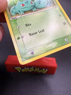 Bulbasaur #12/17 - Pokemon TCG - Pop Series 2 - MP (CREASED) - Image 2