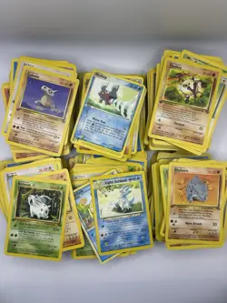500+ Cards Pokemon Bulk Wotc Vintage Lot With 1st Edition & Rare & Shadowless - Image 1